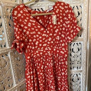 Madewell floral dress